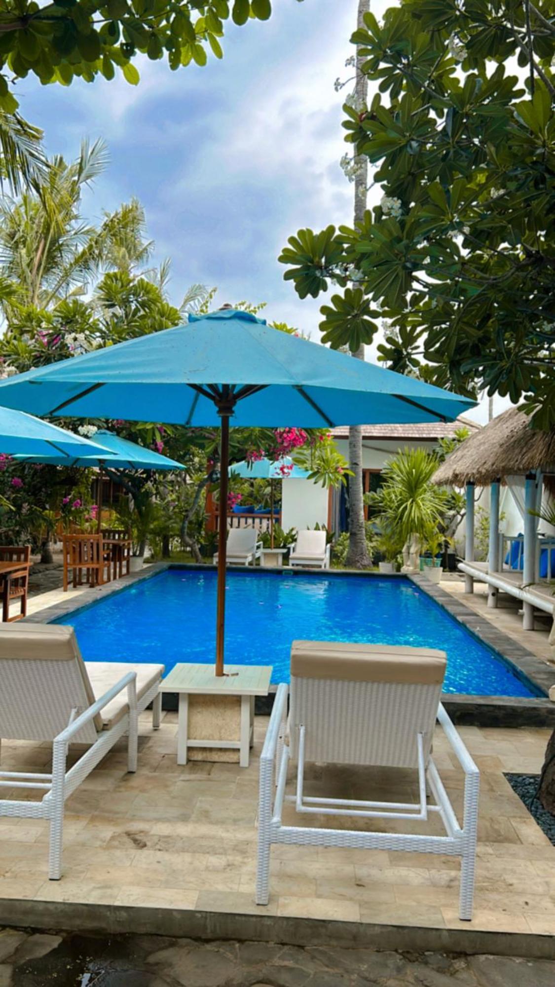 Unzipp Bungalows Gili Air Bagian luar foto