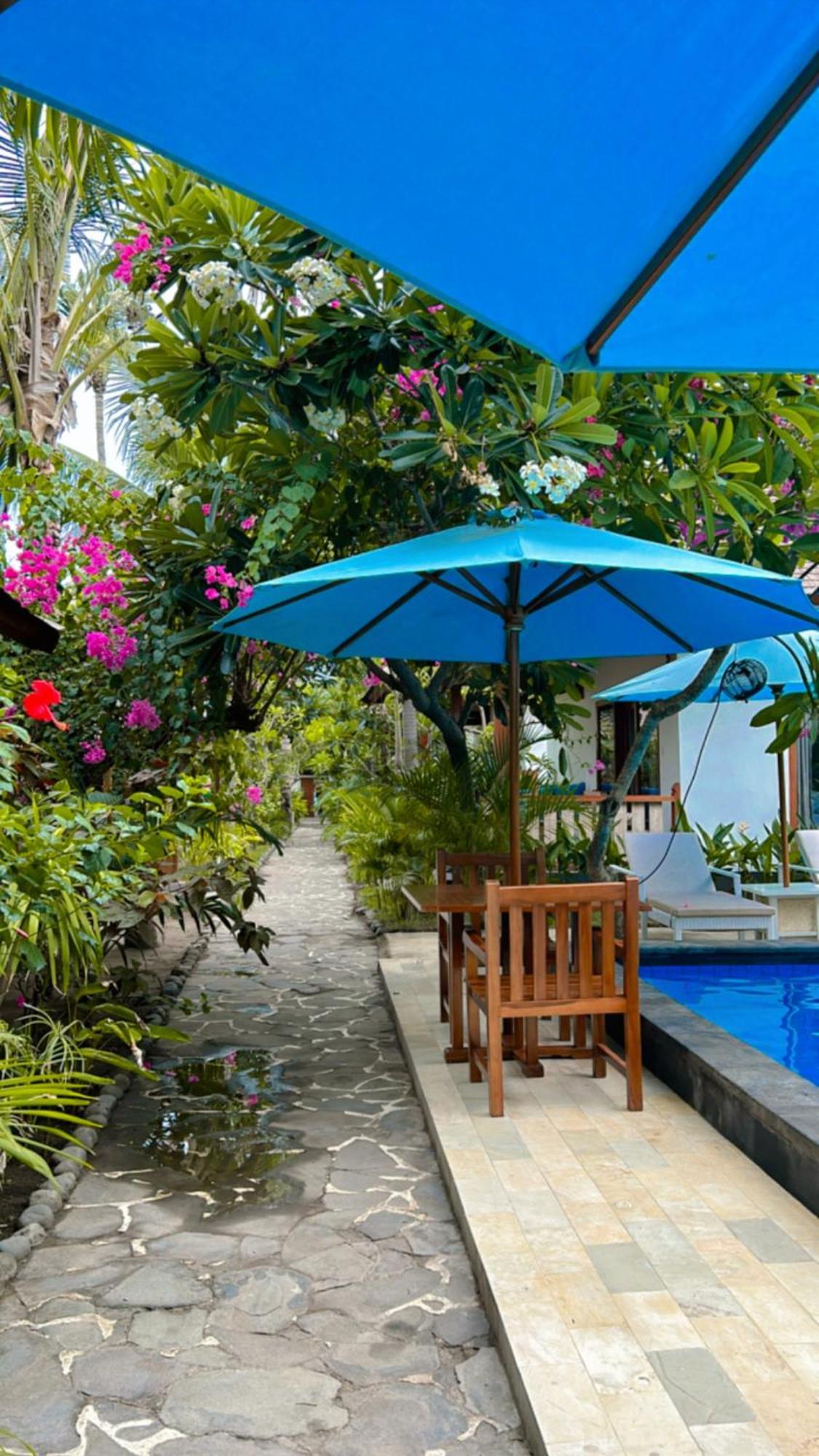 Unzipp Bungalows Gili Air Bagian luar foto