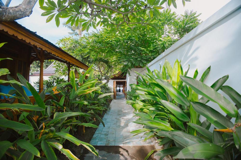 Unzipp Bungalows Gili Air Bagian luar foto