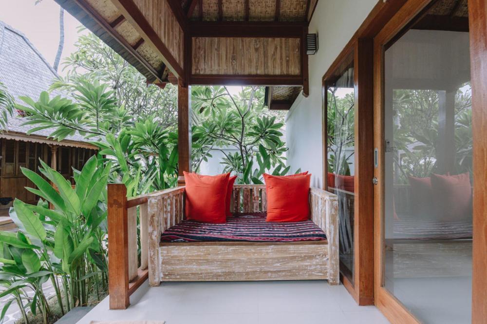 Unzipp Bungalows Gili Air Bagian luar foto