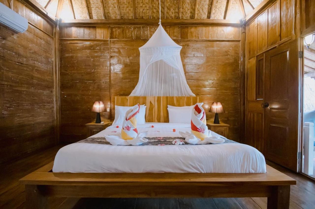 Unzipp Bungalows Gili Air Bagian luar foto