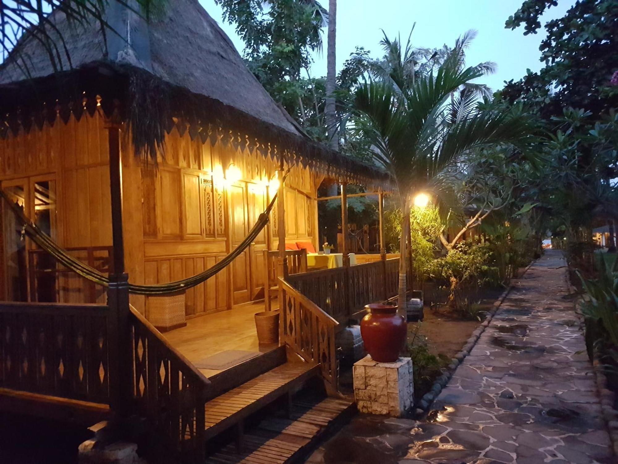 Unzipp Bungalows Gili Air Bagian luar foto